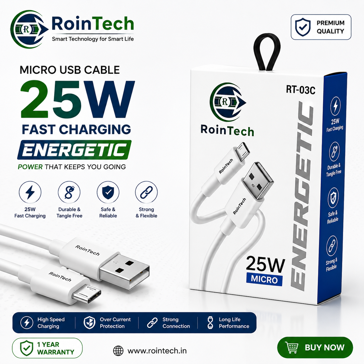 USB Data cable 25W V8...